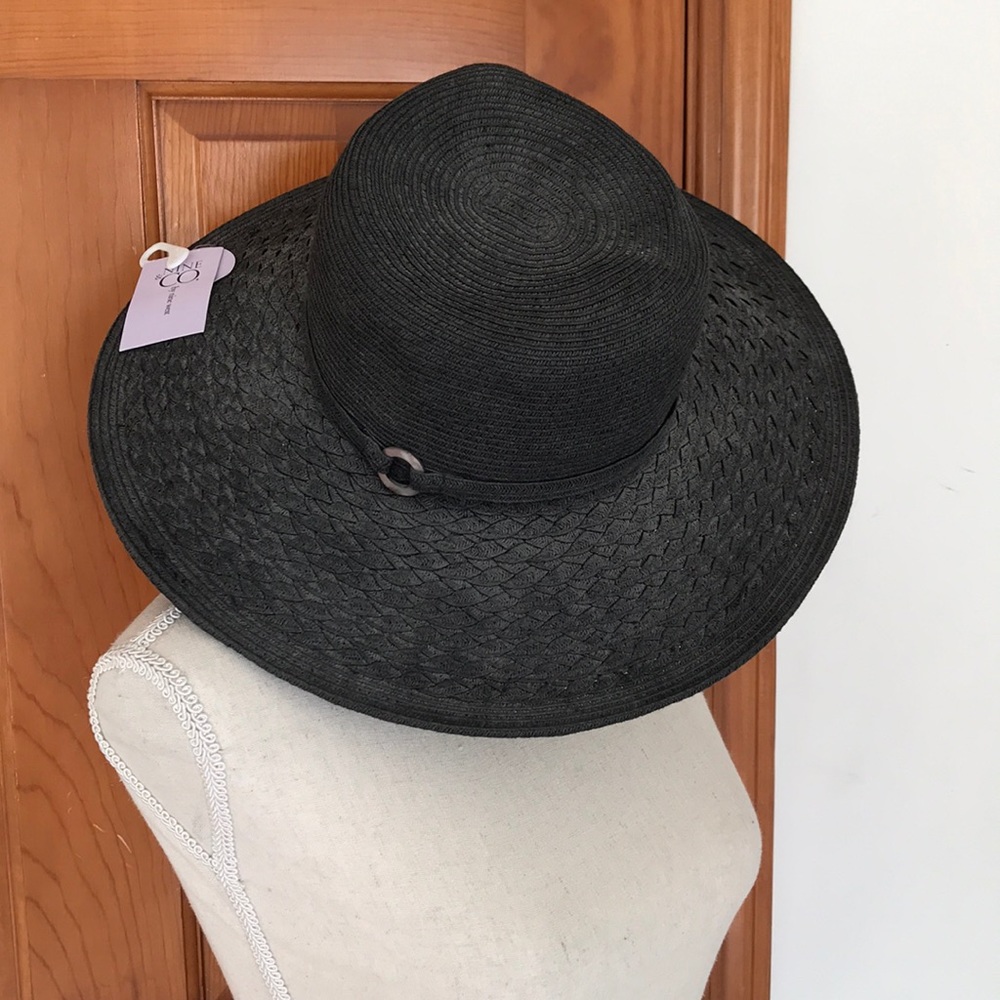 NWT Nine and Co by Nine West Grey Sunhat